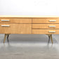 MID CENTURY SIDEBOARD vintage kommode holz retro 1960er tv low board