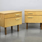 2 VINTAGE NACHTTISSCHE nachttisch schlafzimmer kommode bett 1960er mid century