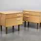 2 VINTAGE NACHTTISSCHE nachttisch schlafzimmer kommode bett 1960er mid century