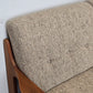 MID CENTURY TEAK SOFA holz couch wohnzimmer danish vintage dänemark