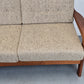 MID CENTURY TEAK SOFA holz couch wohnzimmer danish vintage dänemark