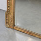 ANTIKER SPIEGEL GOLD wandspiegel 19. jahrhunder geschliffenes glas louis gauthier dijon