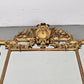 ANTIKER SPIEGEL GOLD wandspiegel 19. jahrhunder geschliffenes glas