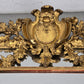 ANTIKER SPIEGEL GOLD wandspiegel 19. jahrhunder geschliffenes glas