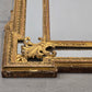 ANTIKER SPIEGEL GOLD wandspiegel 19. jahrhunder geschliffenes glas