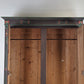 ANTIKER BAUERSCHRANK schrank vollholz kleiderschrank vintage handbemalt weichholz