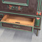 ANTIKER BAUERSCHRANK schrank vollholz kleiderschrank vintage handbemalt weichholz