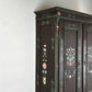 ANTIKER BAUERSCHRANK schrank vollholz kleiderschrank vintage handbemalt weichholz