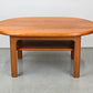 NIELS BACH TEAK COUCHTISCH holz dänemark vintage tisch wohnzimmer vollholz