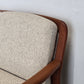 DYRLUND TEAK SOFA danish teak holz vintage couch wolle 1960er mid century