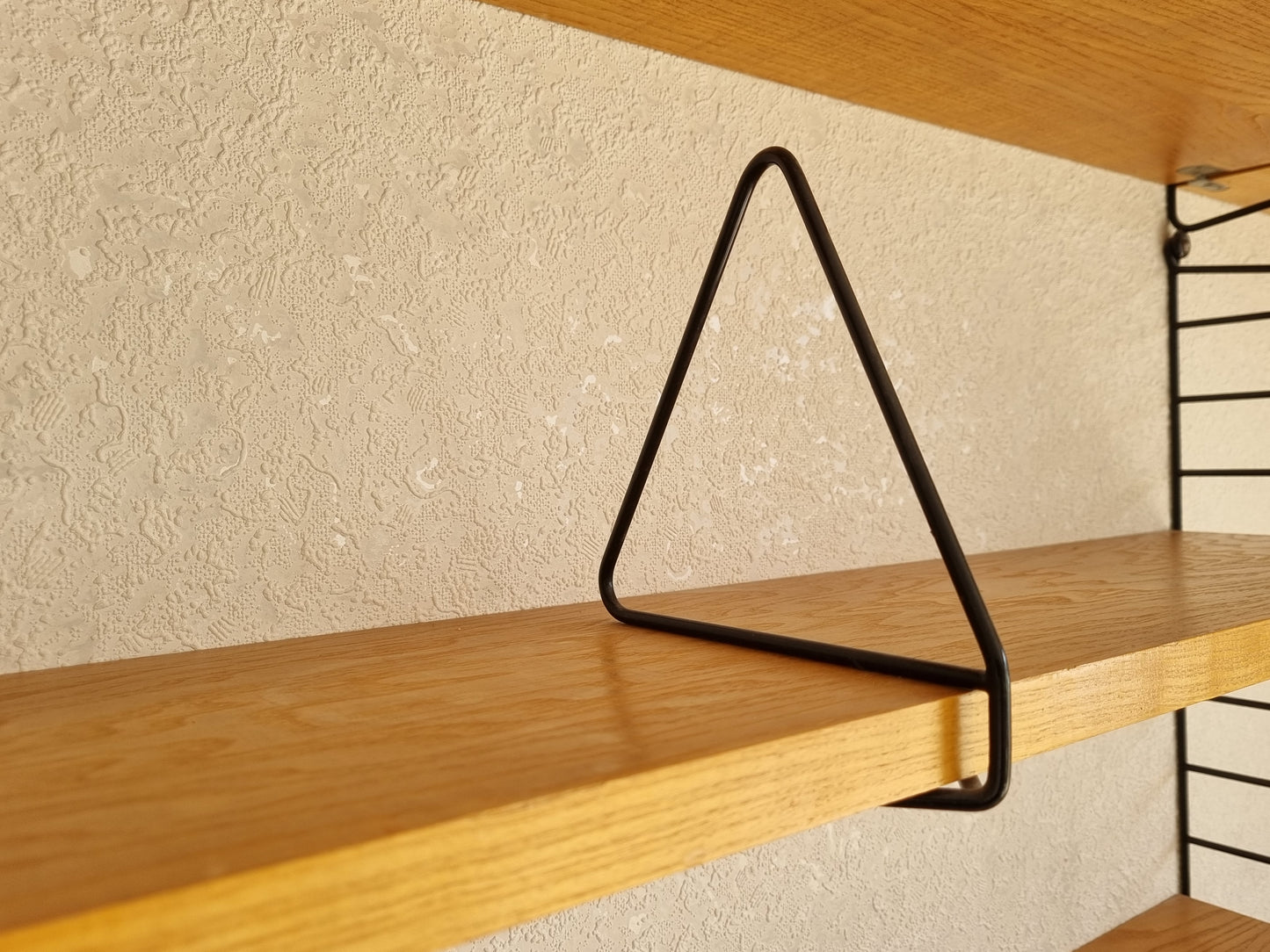 NISSE STRING REGAL bücher strinning esche stringregal vintage 60s wandregal