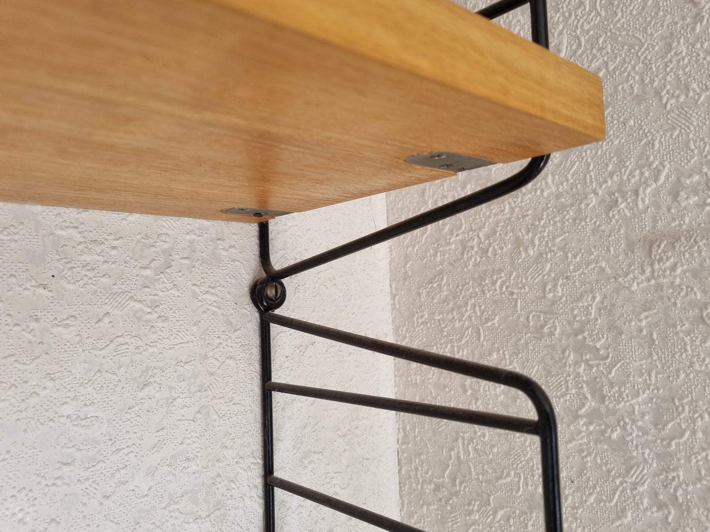 NISSE STRING REGAL bücher strinning esche stringregal vintage 60s wandregal