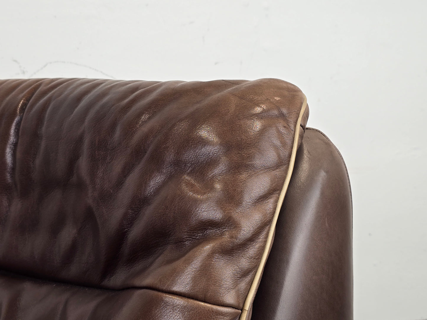 DE SEDE DS66 LEDERSESSEL braun leder sessel tv vintage garnitur couch sofa
