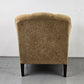 VINTAGE SESSEL senfgelb antik ohrensessel tv polsterstuhl clubsessel