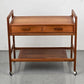 DÄNISCH TEAK SERVIERWAGEN couchtisch beisteltisch tv bar wagen holz vintage mid century