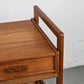 DÄNISCH TEAK SERVIERWAGEN couchtisch beisteltisch tv bar wagen holz vintage mid century