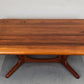 GLOSTRUP denmark vintage couchtisch tisch wohnzimmer holz vollholz sofa