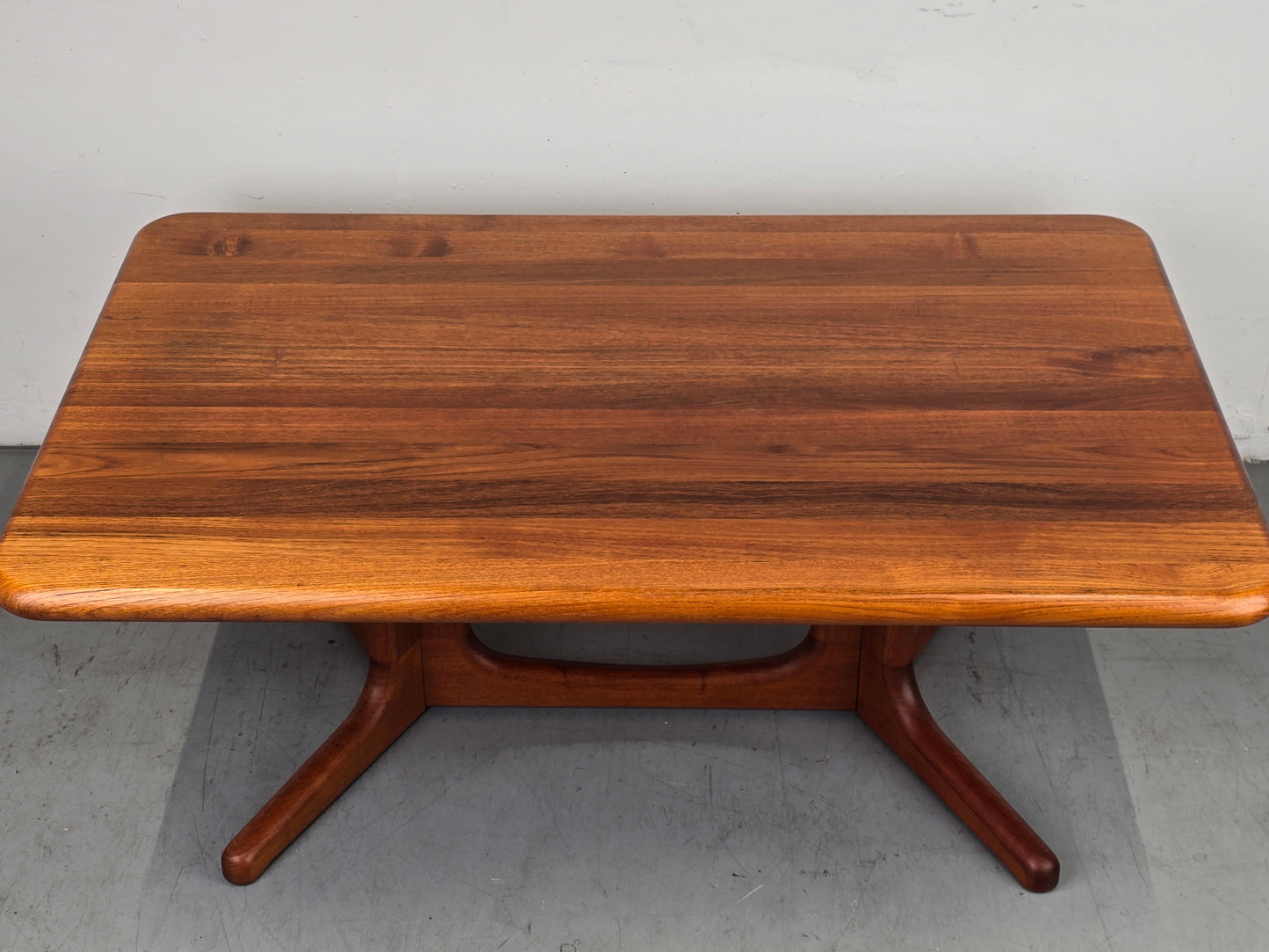 GLOSTRUP denmark vintage couchtisch tisch wohnzimmer holz vollholz sofa