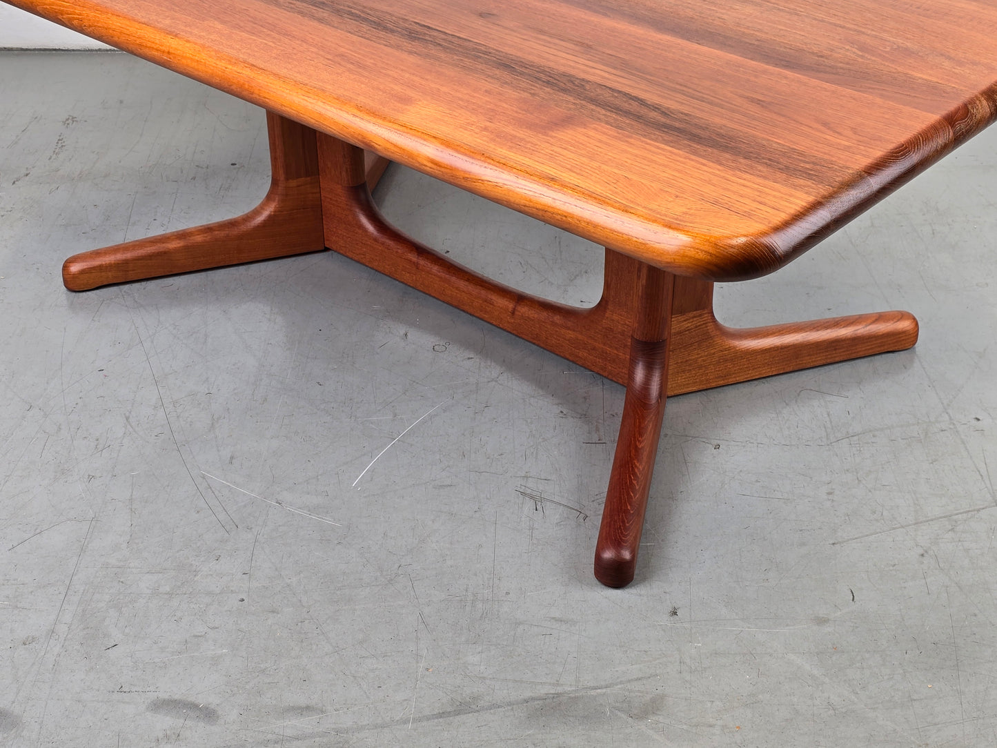 GLOSTRUP denmark vintage couchtisch tisch wohnzimmer holz vollholz sofa
