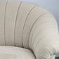 MID CENTURY SOFA couch 3er beige weiß vintage garnitur samt dänemark