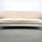 MID CENTURY SOFA couch 3er beige weiß vintage garnitur samt dänemark