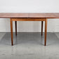 DÄNISCH TEAK ESSTISCH esszimmer tisch schreibtisch auszieh holz vintage 1960er