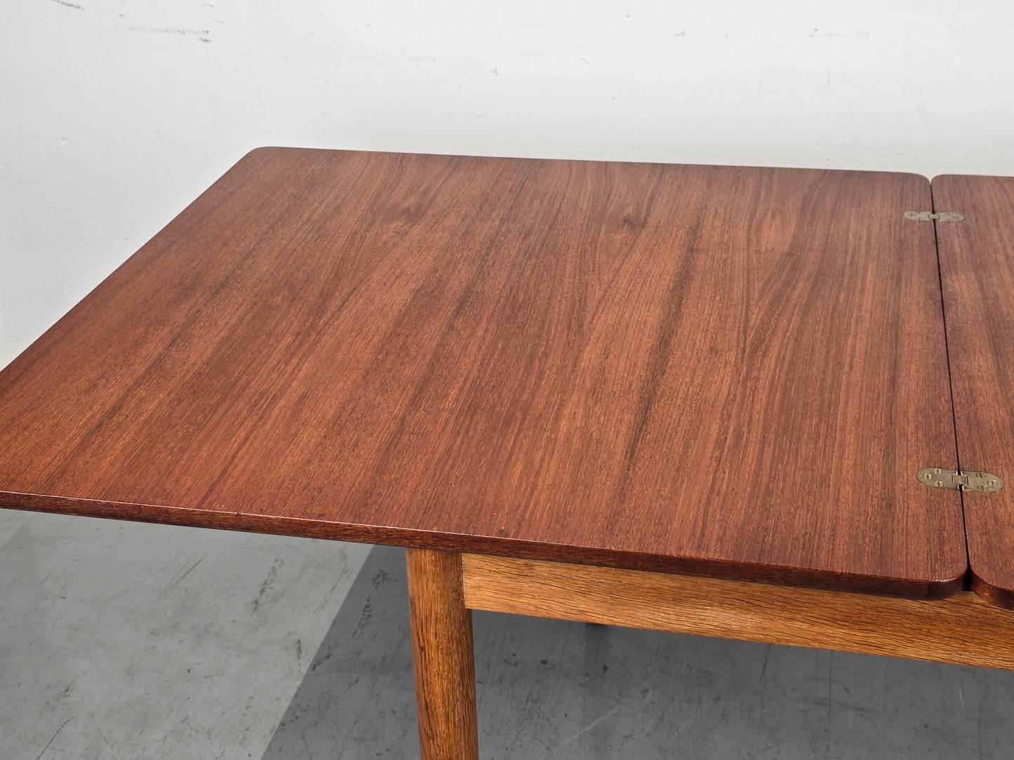 DÄNISCH TEAK ESSTISCH esszimmer tisch schreibtisch auszieh holz vintage 1960er