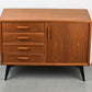 DÄNISCH TEAK SIDEBOARD vintage kommode retro tv board mid century schubladen