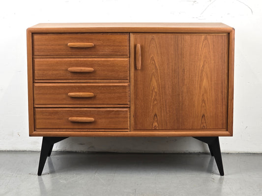 DÄNISCH TEAK SIDEBOARD vintage kommode retro tv board mid century schubladen
