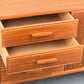 DÄNISCH TEAK SIDEBOARD vintage kommode retro tv board mid century schubladen