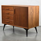 DÄNISCH TEAK SIDEBOARD vintage kommode retro tv board mid century schubladen