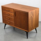 DÄNISCH TEAK SIDEBOARD vintage kommode retro tv board mid century schubladen