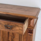 ANTIK NUSSBAUM VERTIKO holz kommode schrank vintage vollholz