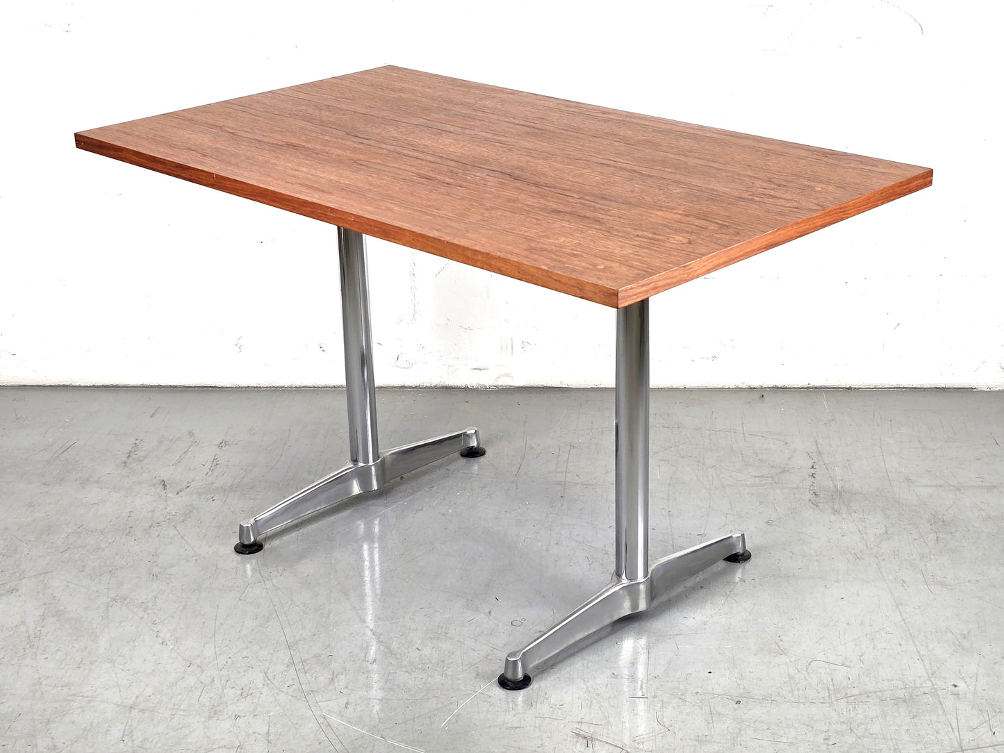MID CENTURY TISCH esstisch küche schreibtisch teak vintage bistro 1960s