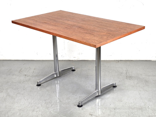 MID CENTURY TISCH esstisch küche schreibtisch teak vintage bistro 1960s