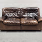 DE SEDE DS66 LEDERSOFA braun couch sofa leder vintage garnitur 2er sessel