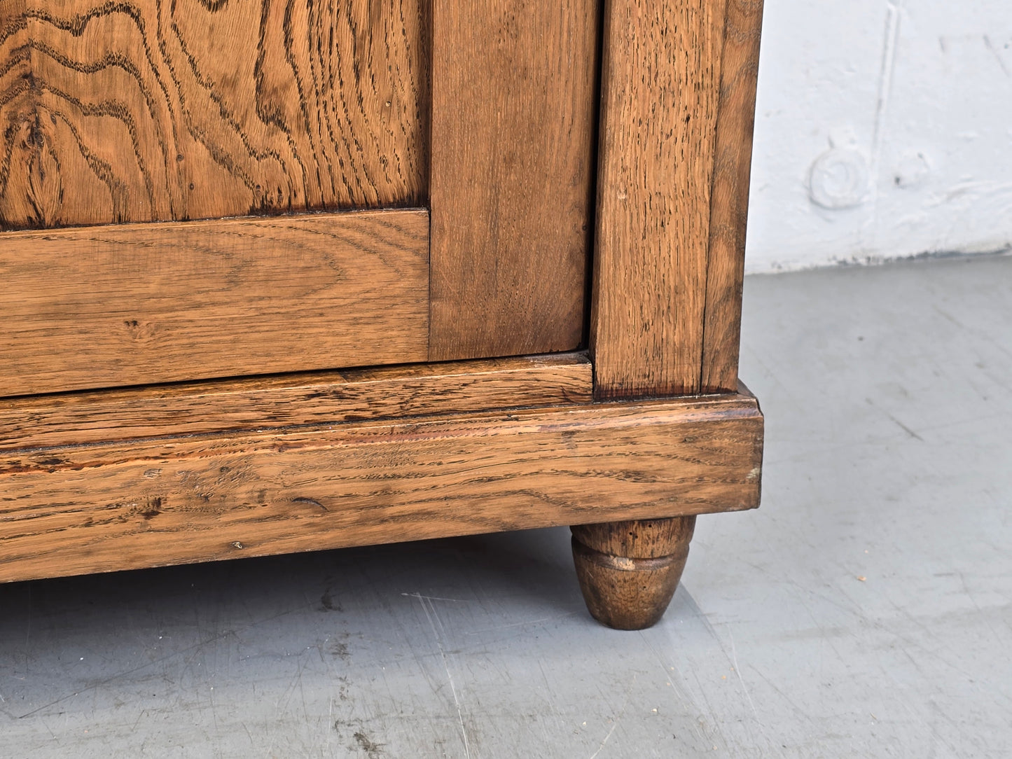 ANTIK VERTIKO eiche jugendstil kommode schrank holz vollholz vintage braun
