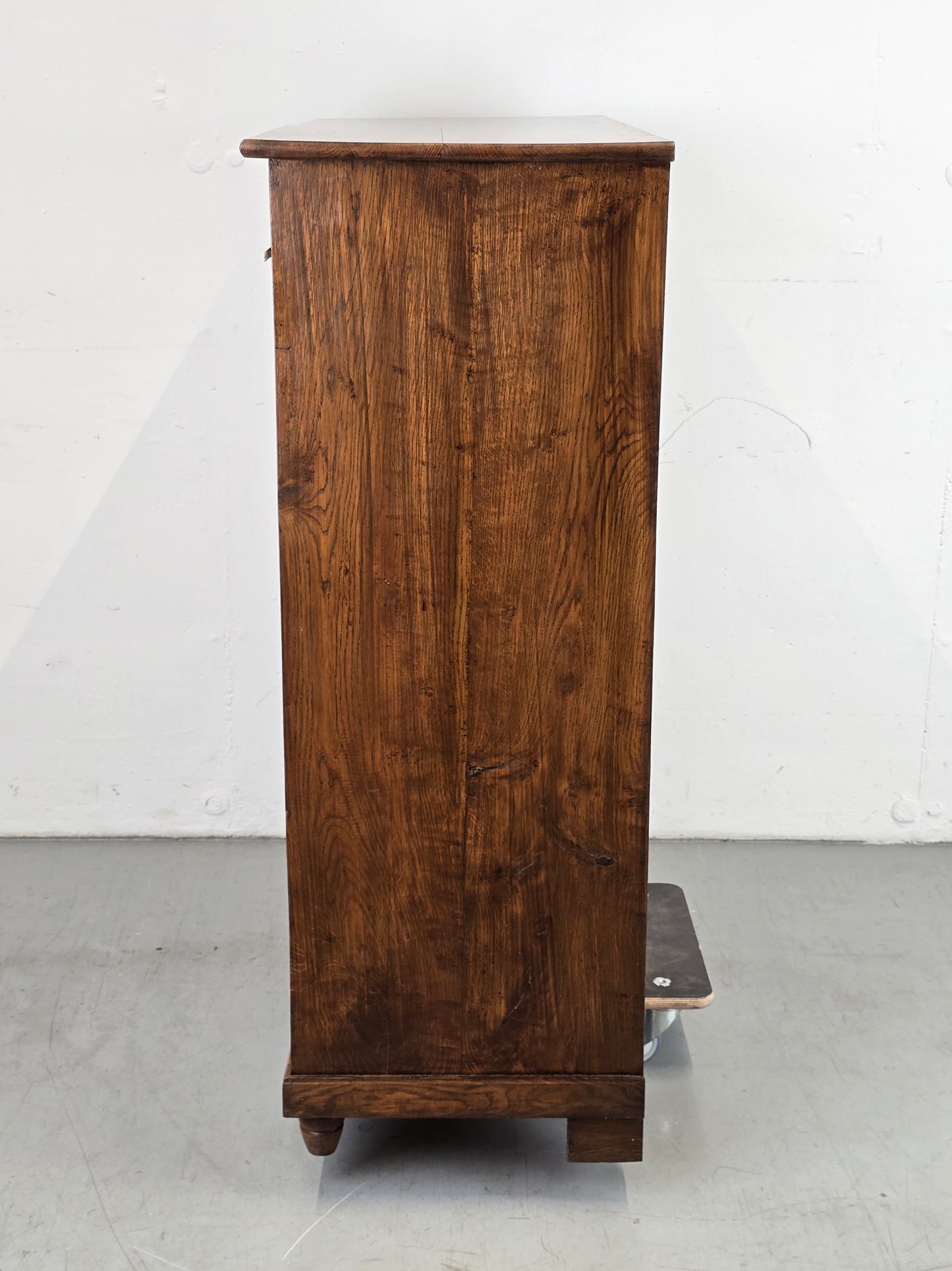 ANTIK VERTIKO eiche jugendstil kommode schrank holz vollholz vintage braun