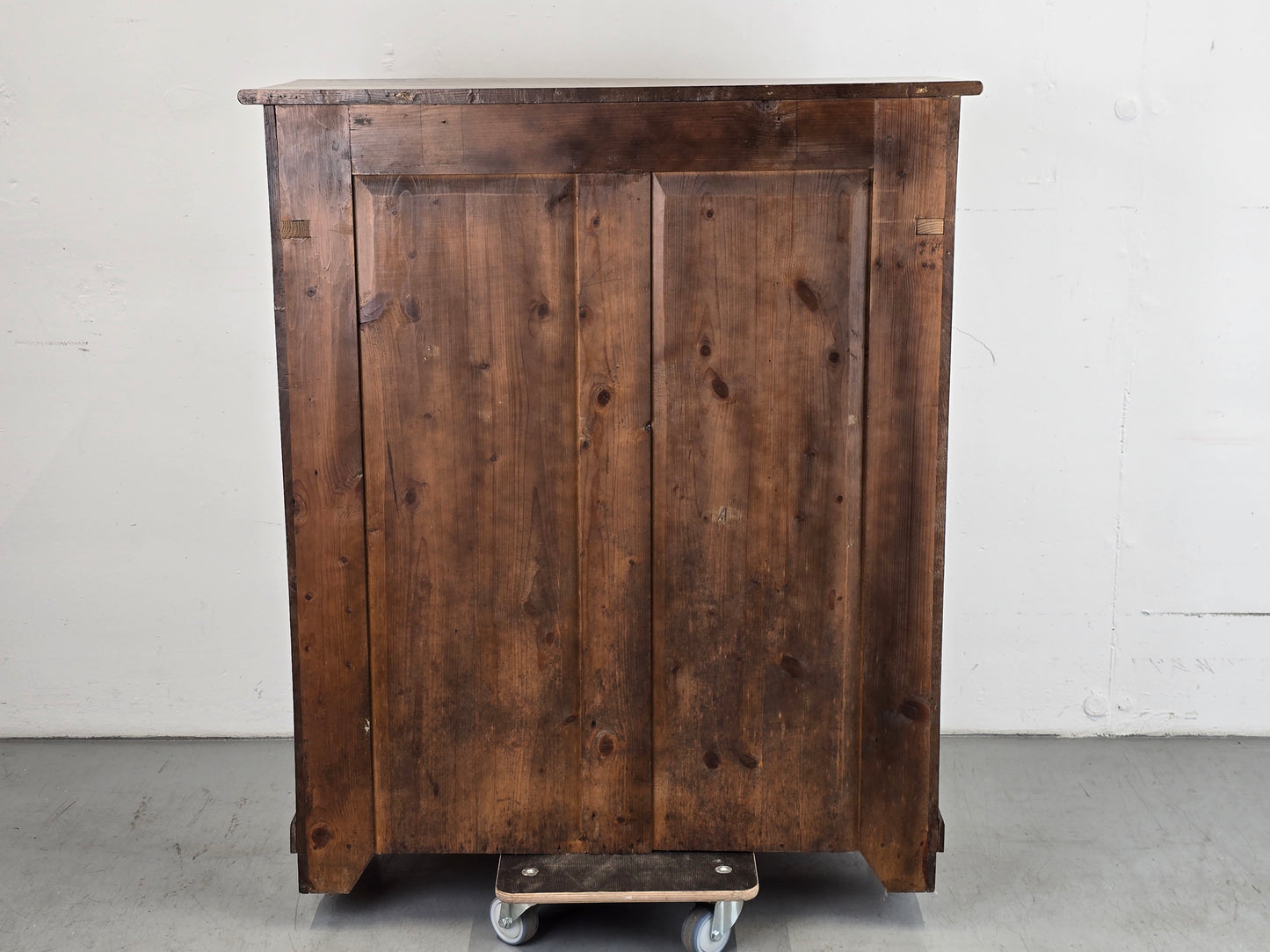 ANTIK VERTIKO eiche jugendstil kommode schrank holz vollholz vintage braun