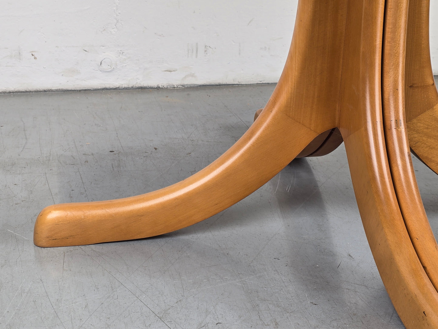 MID CENTURY ESSTISCH tisch holz nussbaum vintage ausziehbar tafel rund
