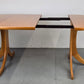 MID CENTURY ESSTISCH tisch holz nussbaum vintage ausziehbar tafel rund