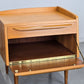 VINTAGE 2ER SET NACHTTISCHE nachttisch holz 1960er schlafzimmer tisch kommode