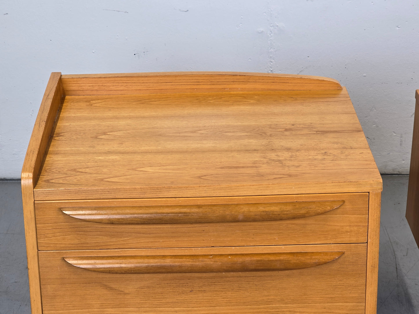 VINTAGE 2ER SET NACHTTISCHE nachttisch holz 1960er schlafzimmer tisch kommode