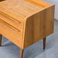 VINTAGE 2ER SET NACHTTISCHE nachttisch holz 1960er schlafzimmer tisch kommode