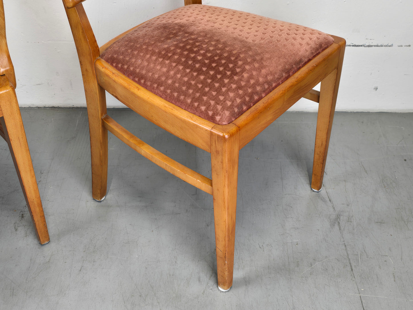 VINTAGE STÜHLE esszimmer küche esstisch stuhl wiener geflecht altrosa