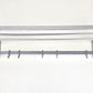 MID CENTURY GARDEROBE vintage metall alu haken hutablage wagon zug