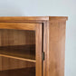 VINTAGE ECKVITRINE vitrine eckschrank eckkommode holz antik eck