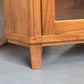 VINTAGE ECKVITRINE vitrine eckschrank eckkommode holz antik eck
