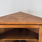 VINTAGE ECKVITRINE vitrine eckschrank eckkommode holz antik eck