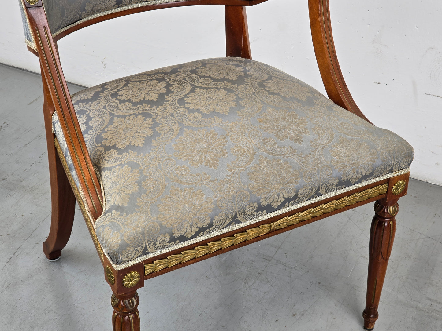 BIEDERMEIER STUHL sessel büro schreibtisch esstisch esszimmer holz antik